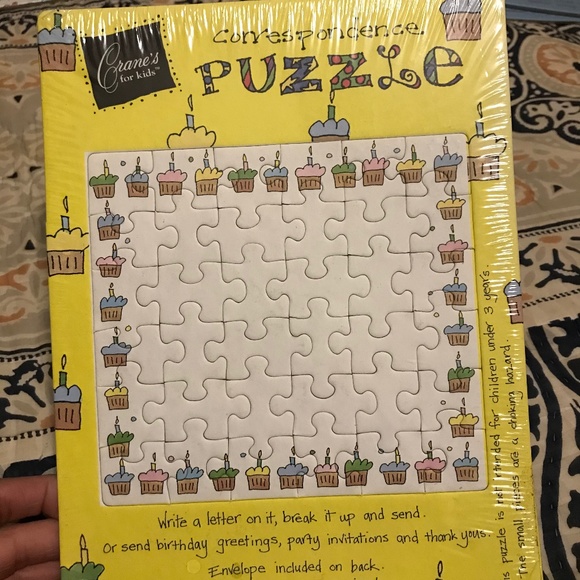 Other - Correspondence Puzzle & Envelope for Mailing